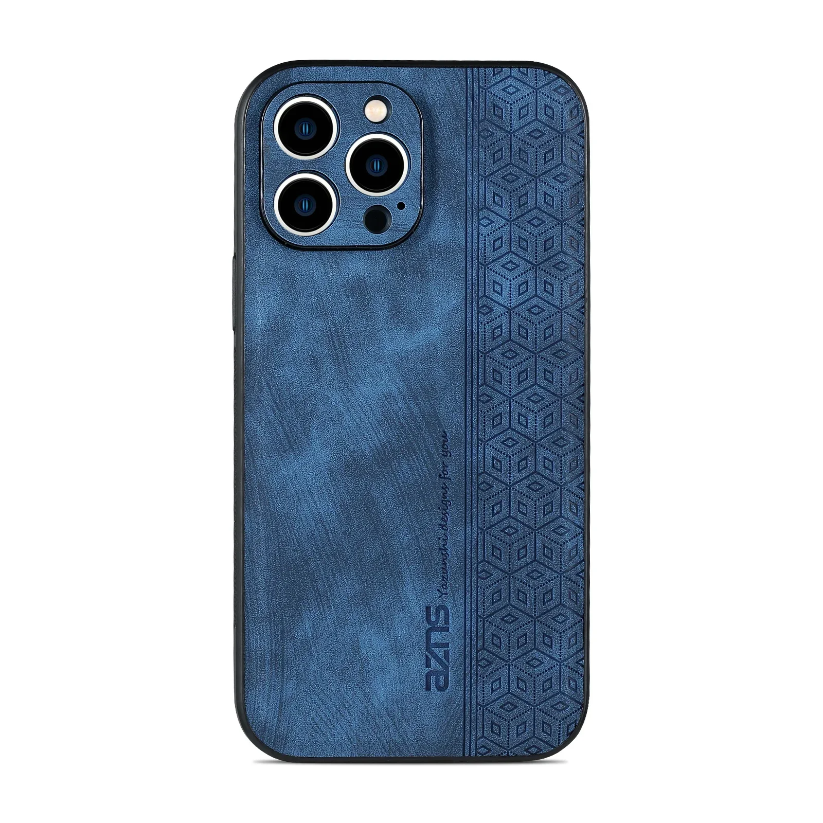 Ultra Luxury Leather Shockproof Matte Case - Soft Back Cover with Premium Skin Feel
