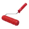 7inch Embossed Raindrop Painting Roller with Plastic Handle for Wall Decoration 2