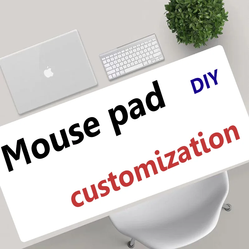 Customized Extra-Large Anime Desk Mat - Soft Rubber Keyboard and Mouse Pad, Multi-Size, Extra Thick