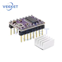 

DRV8825 Stepper Motor Driver Module Stepstick Stepper Motor Driver with Heatsink For 3D Printer Part Accessories