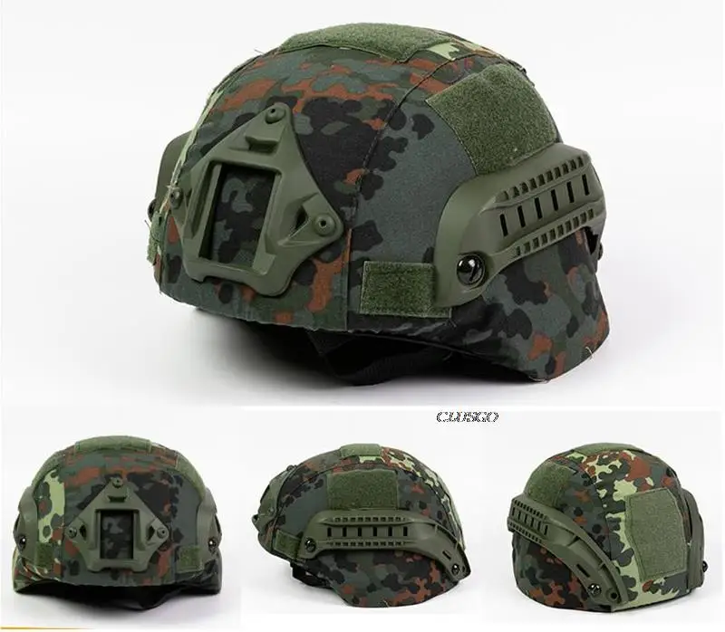 Multicam Helmüberzug Airsoft Taktischer Helmüberzug für Militär MICH 2000-Helm Airsoft-Schießsportausrüstung – Detail 23