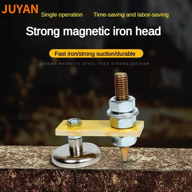 Welding Magnet Head Magnetic Fix Ground Clamp Strong Magnetic Welding Support For Electric Ground Tools Hot!