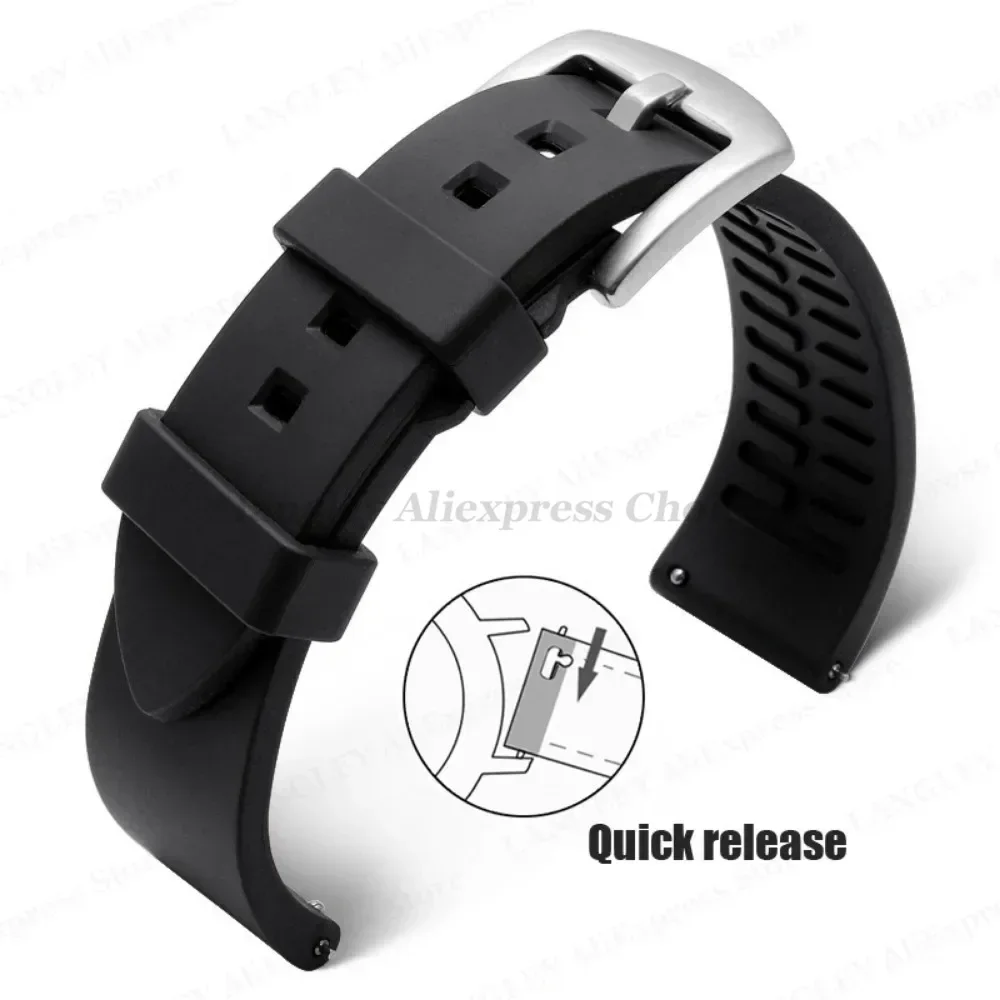 ساعات سيليكون الفرقة Watrproof الأشرطة ل رولكس الم...