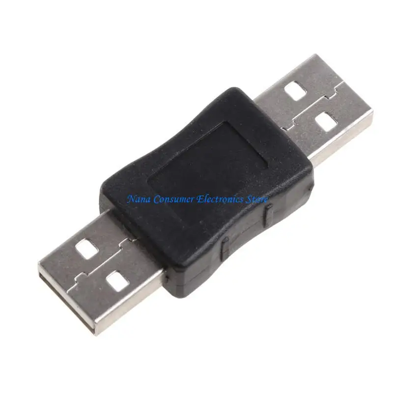 G7NE 1 듀얼 USB 2.0 변환 어댑터, USB 남성-USB 남성 코드 케이블 커플러 체인저 어댑터 커넥터 변환기