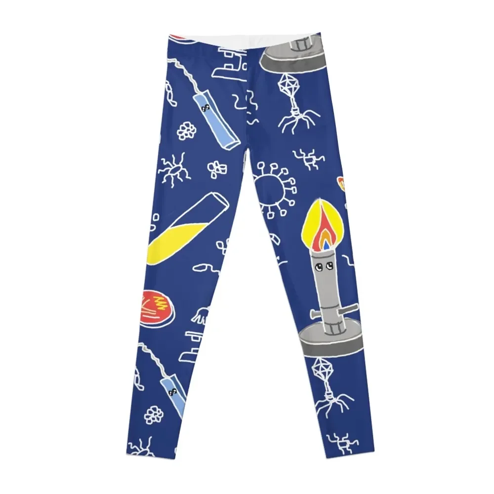 Microbiologia Lab Bunsen Burner Loop Flame Leggings Sport Per Push Up Sports For Girls Push Up Legging Leggings Da Donna
