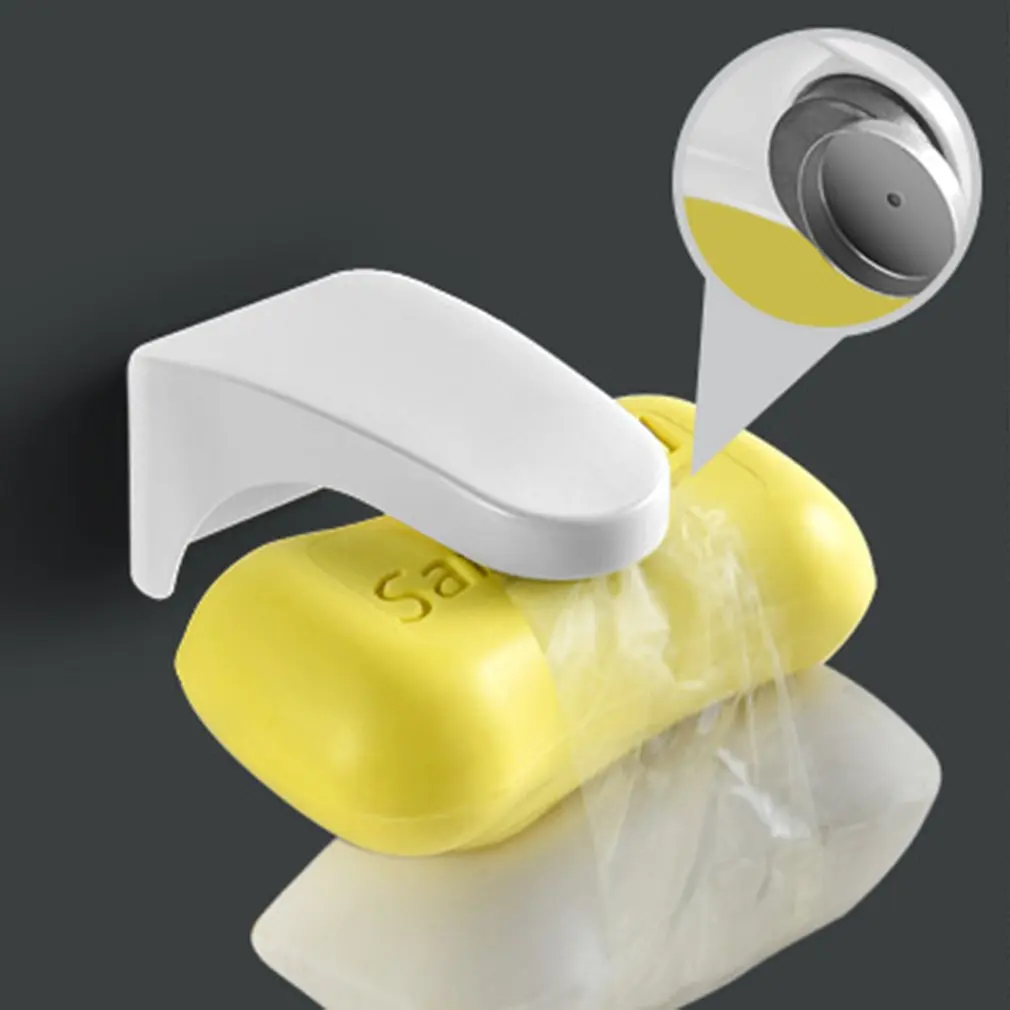 

Hot Home Bathroom Magnetic Soap Storage Holder Durable Soap Container Wall Accessory Adhesive Soap Storage Holder Fast Delivery