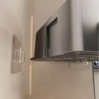 2pcs No-Drill Wall-Mounted Corner Shelf - Durable ABS Bathroom Storage Rack for Sink, Toilet, and Shower Organization 3