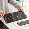 European Ceramic Storage Tray Marble Texture Wedding Center Cake Organizer Afternoon Tea Desktop Dessert Trays Home Decoration 2