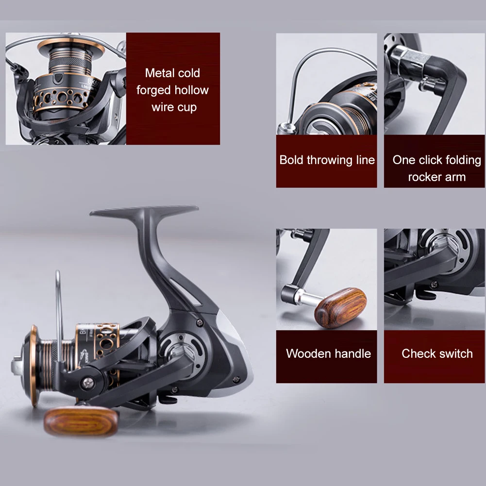 Water Resistance Spinning Reel 6