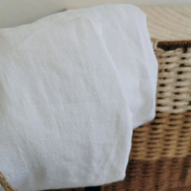 Pure Linen Bed Sheet King Queen Twin Size, Soft Bed Sheets, Flax Fabric Single Double Sheet, Home Sheets for Bed, Flat Bed Sheet 5