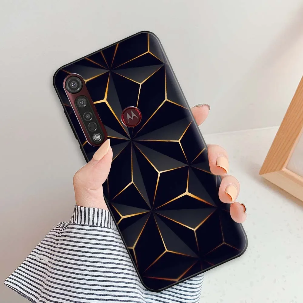 Sleek Matte Silicone Protective Case - Fashion TPU Back Cover for Motorola Moto G8 Plus, G8 Play & G8 Power
