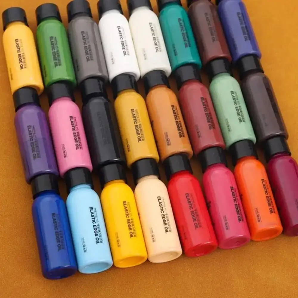 30ml Vibrant Leather Edge Paint Finish - Colorful Pigment