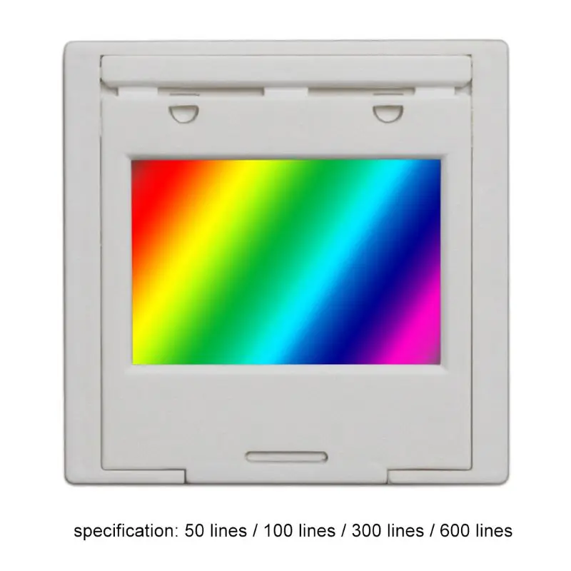 

Trasmission Diffraction Grating 50/100/300/600 line Spectrophotometer Optical