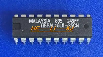 

Free shipping 10 PCS TIBPAL16L8-25CN TIBPAL16L8-25 TIBPAL16L8 16L8-25CN DIP20