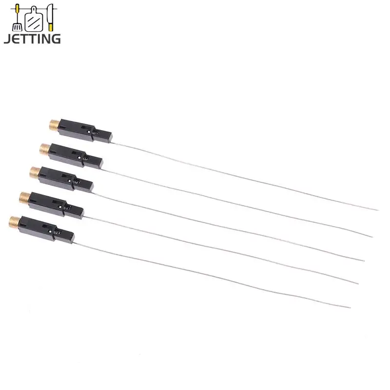 30x5.5x8mm Piezoelectric Fire Wire Copper Cap Electronic Igniter For Spray Gun Lighter Stove Accessories Cooker Supplies 5Pcs Gas Stove Igniter