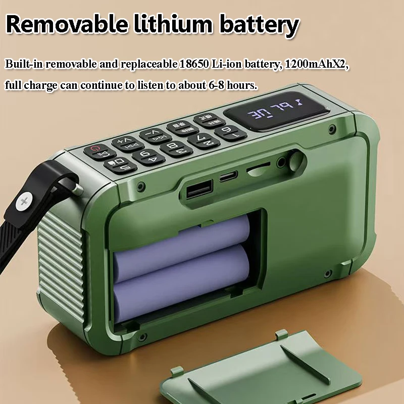 Mini Powerful Bluetooth Speaker Recorder Handsfree Call Heavy Bass Soundbar Hifi Lossless Music Player Support FM TF Card U Disk