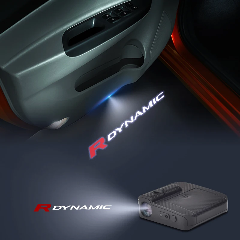 R Dynamic Logo Wireless Courtesy Car Door Projector Led Welcome Lights Per Range Rover Velar Hse Sport Edition Discovery Decor