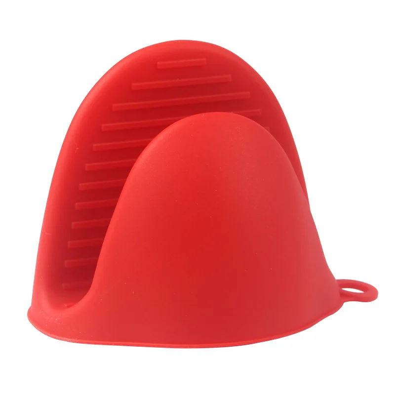 Oven Mitts Silicone Heat Resistant Pinch Mitts Anti Scalding Non Slip Gloves Clips Pot Holder Cooking Baking Oven
