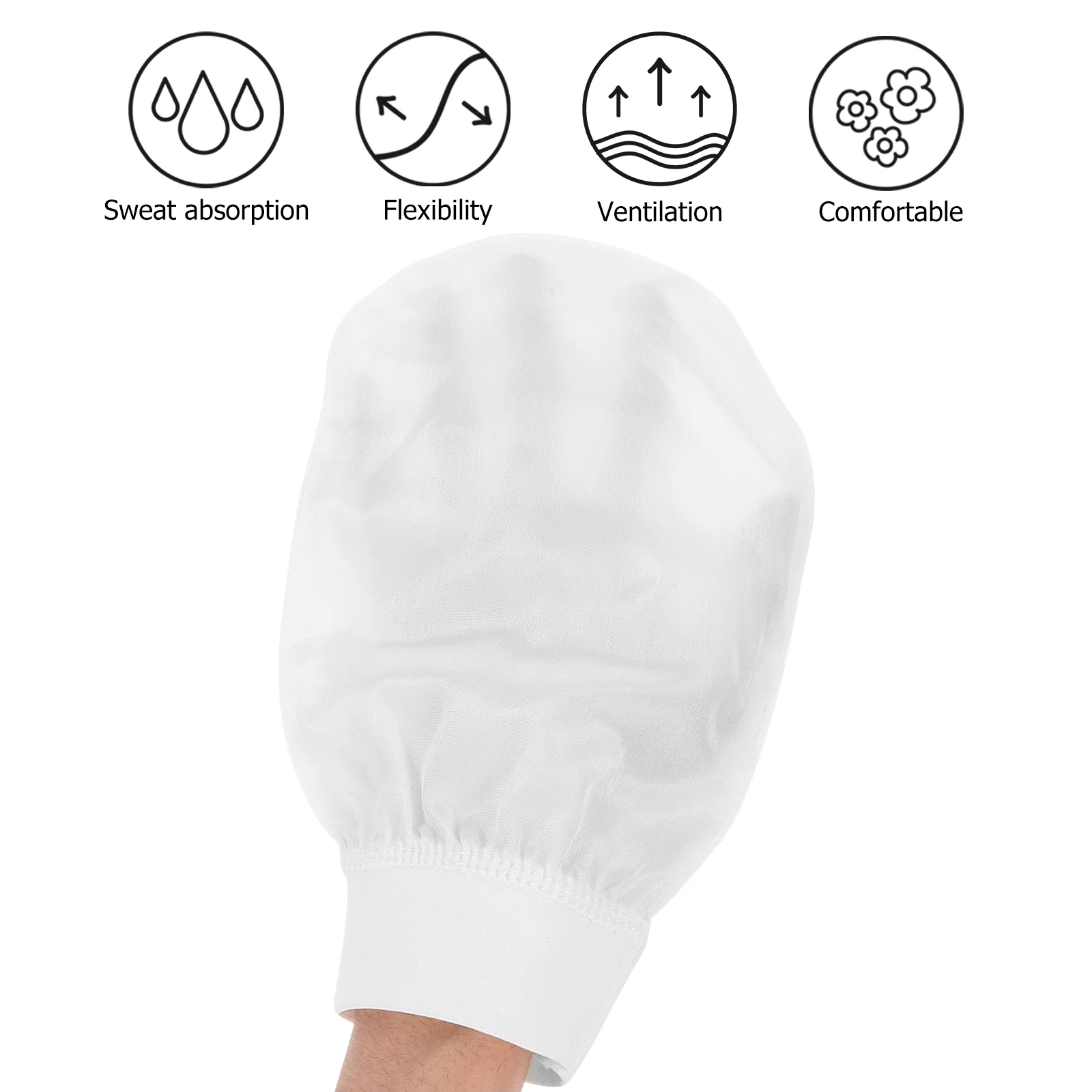 Mud Bath Towel Exfoliator Mitt Exfoliating Bathing Gloves Body Scrubber for Shower Silk 4