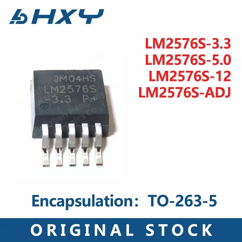 5PCS LM2576S-3.3 LM2576S-5.0 LM2576S-12 LM2576S-ADJ Package TO-263-5 ...