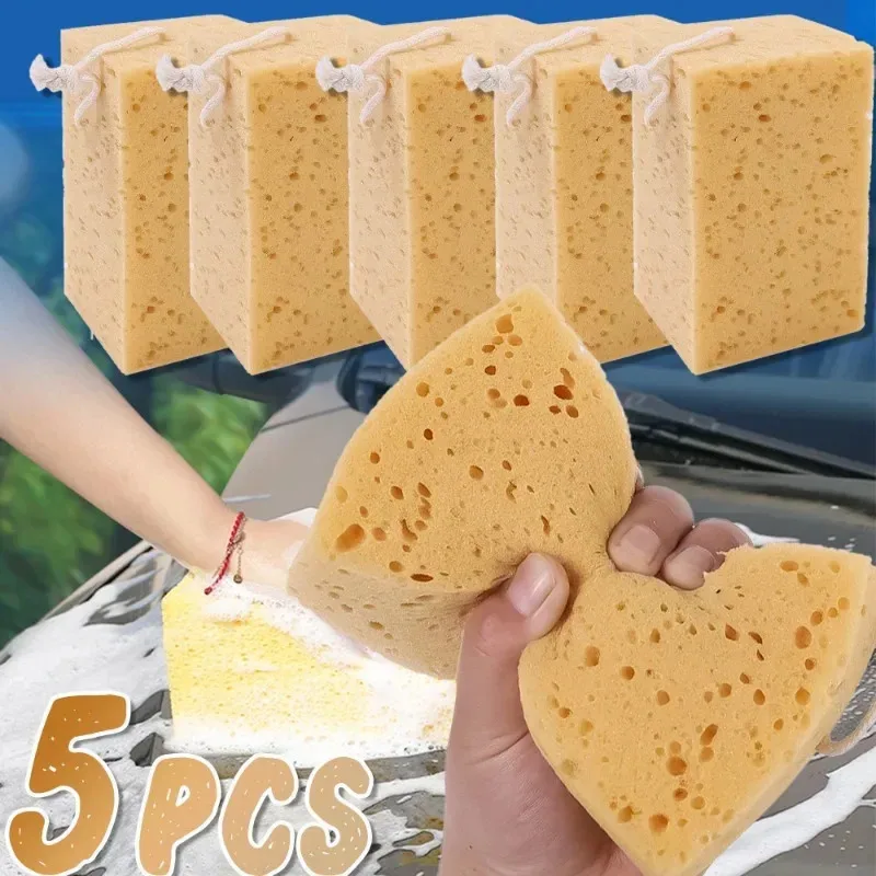Car Washing Sponge Honeycomb Brush Car Cleaning Tools Motorcycle Accessories