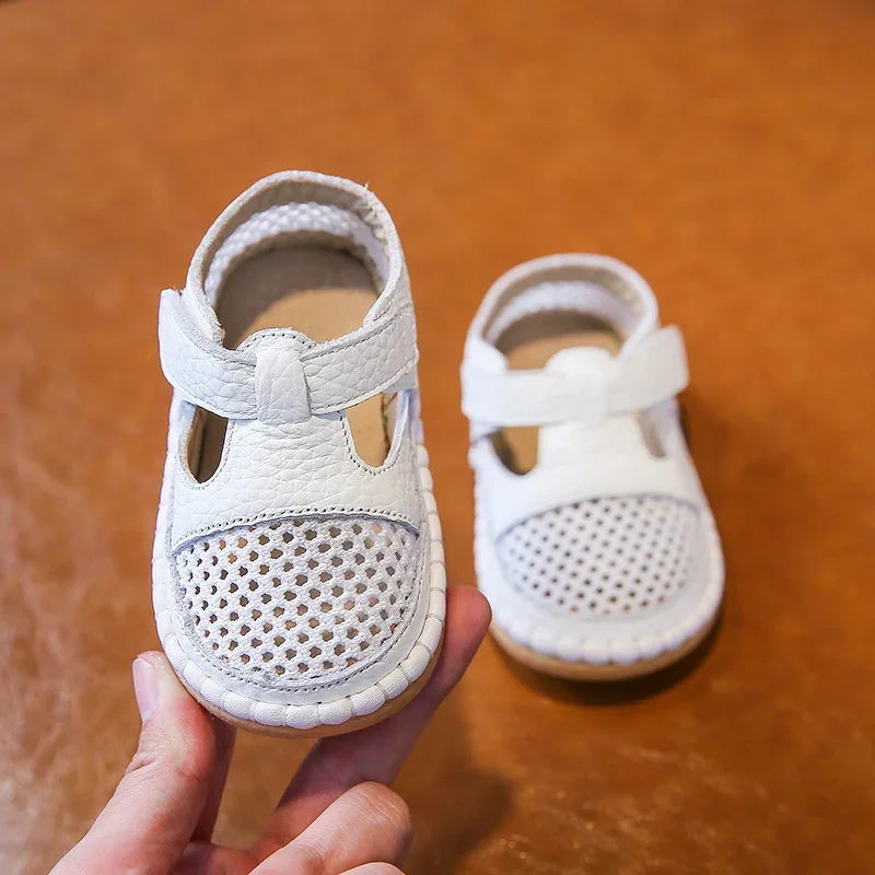Infant Sandals Summer Baby Girls Boys Anti-collision Toddler Shoes Soft Bottom Kids Genuine Leather Shoes Children Beach Sandals kids sandals,sandals and clogs,baby sandals,kids shoes
