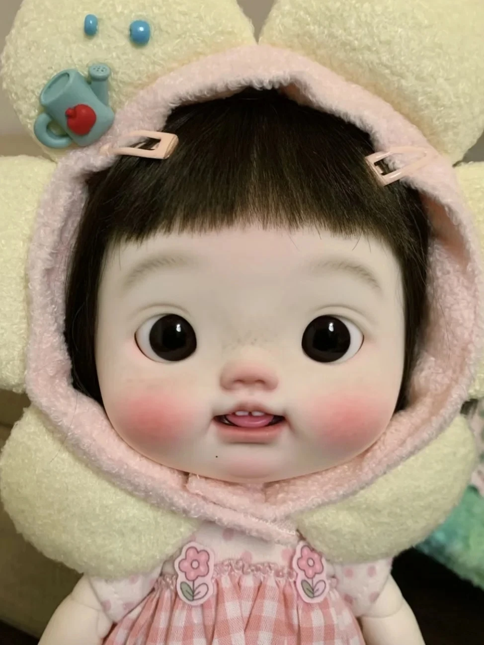 Новинка 1/6 г., Кукла sd Diandi Qbaby Smile bao Diandian Huhu, боди-форма с большими рыбками, blythe ob11 ACGN, игрушка «сделай сам» из смолы, бесплатная доставка
