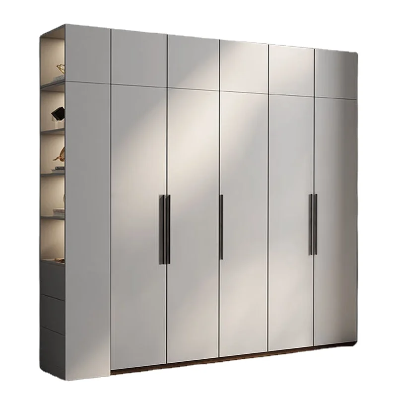 

custom，Wardrobe customization,Closet Customized Wooden Grain Aluminium home simple storage closet bedroom wardrobe furniture