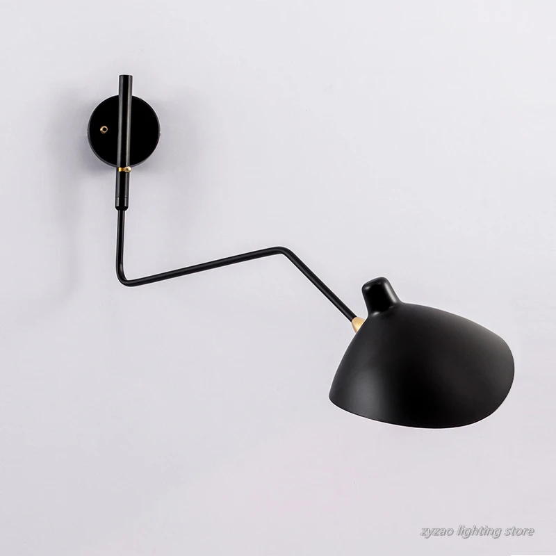 LED wall lamp Wall lamp Wall sconces light Nordic DaWn Spider Serge Mouille Wall Lights Bedroom Industrial Retro Wall Lamp Creative Simple Living Room Led Light Fixtures