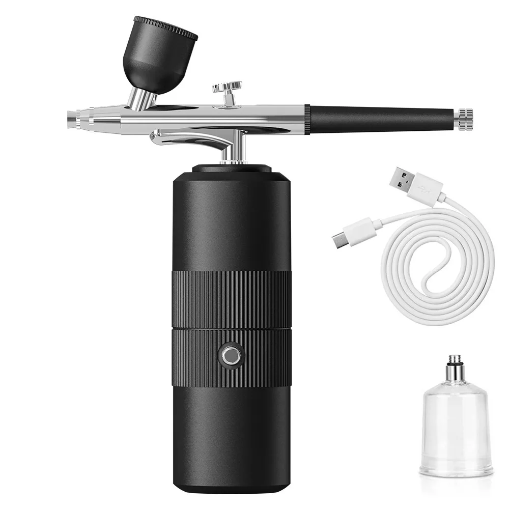 Airbrush Makeup Mini Airbrush Kit Hair Dye USB Multi-Function Spray Barber Machine Cake Pastry Painting Spray