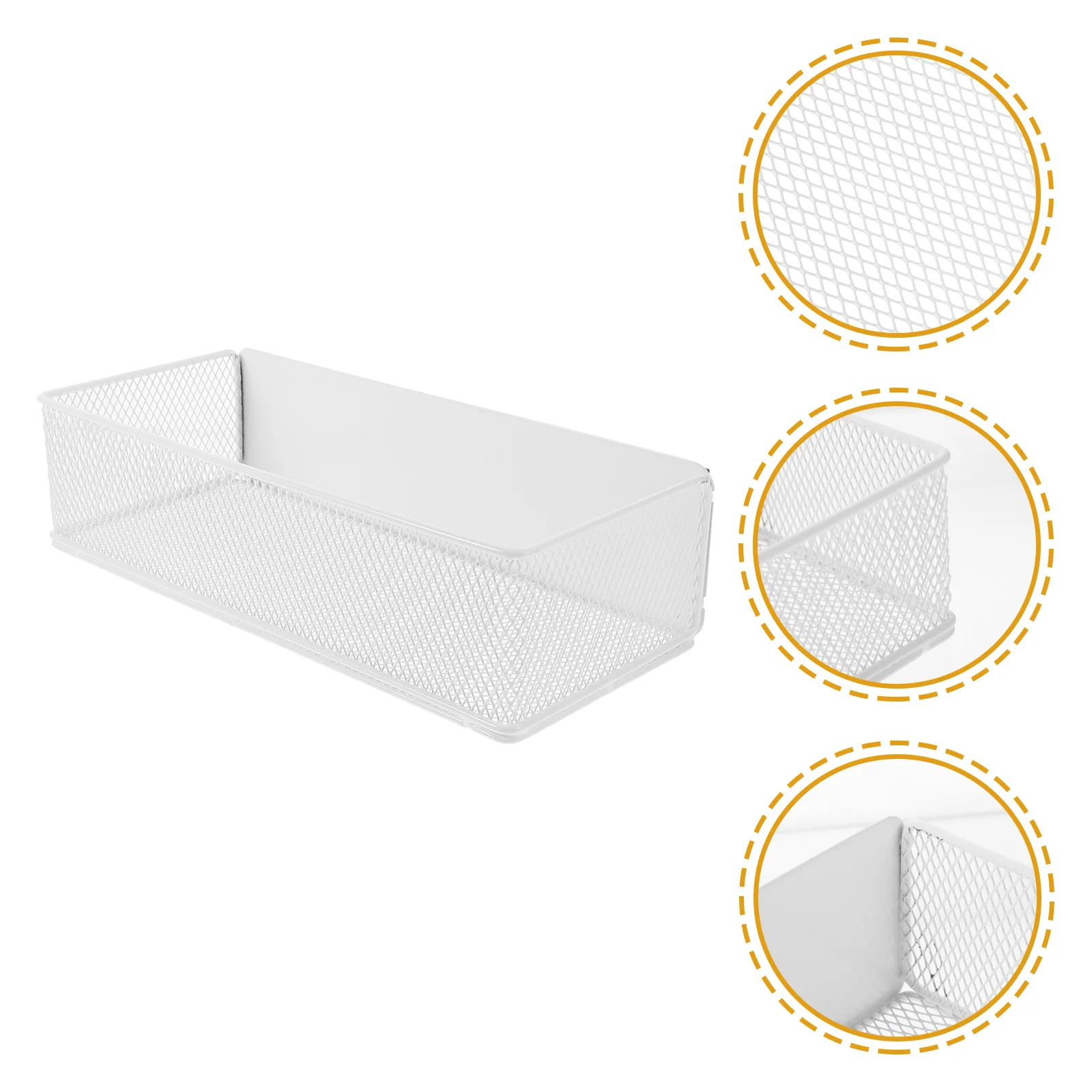 

Refrigerator Storage Box Kitchen Fridge Cabinet Door Household Appliance Iron Shelf