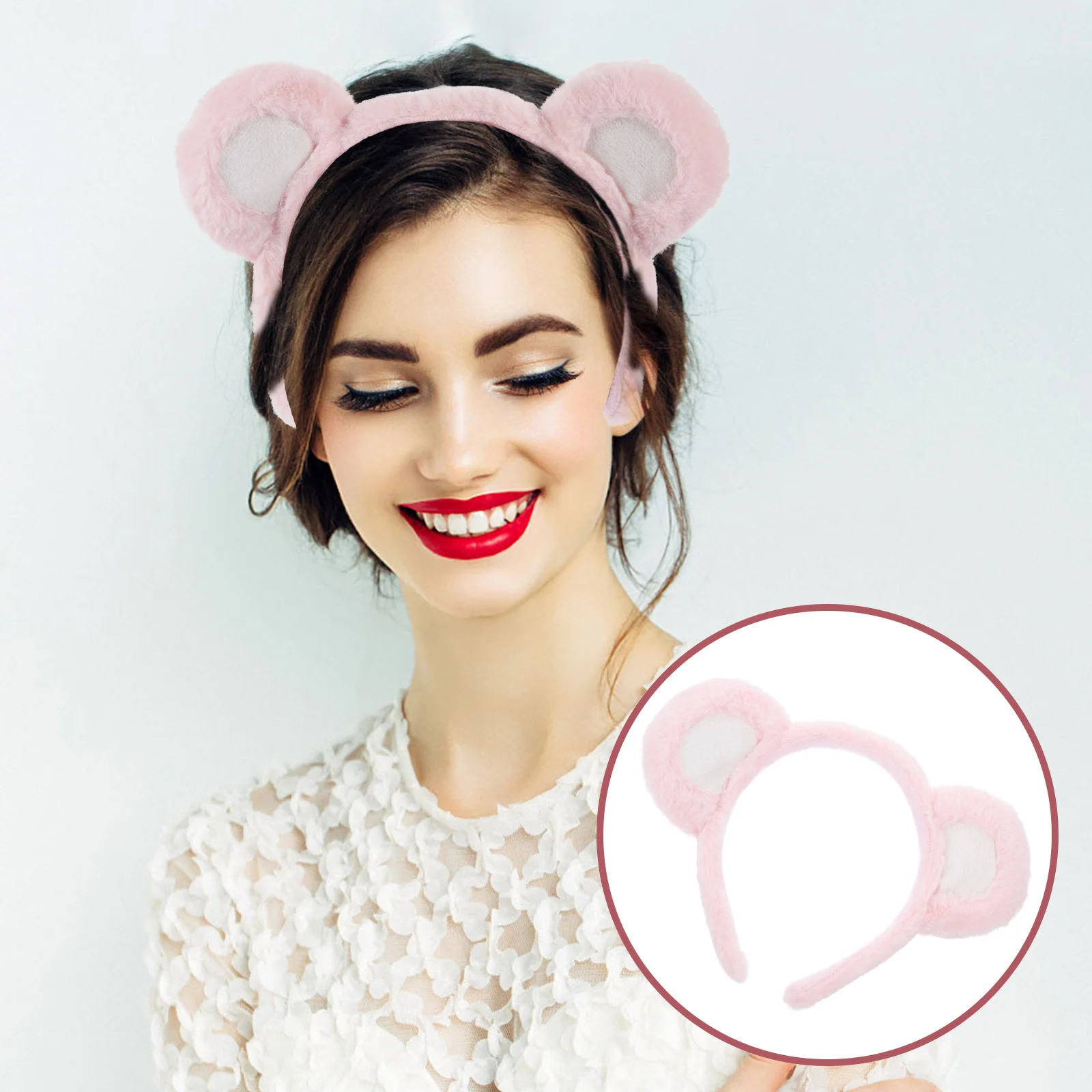 Bear Ears Headband Adult Purple Chipmunk Baby Headbands Animals Hairband Accessories 5