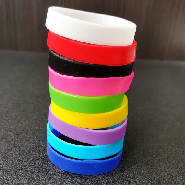 Gifting Item Promotional Rubber Wristbands, For Office Use, Size: 18 mm at  Rs 18/piece in Delhi