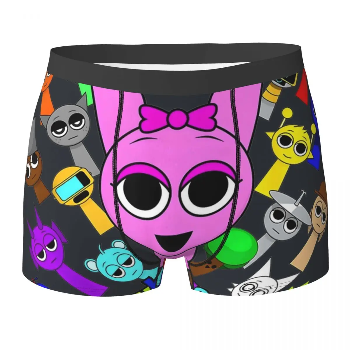 Caliente Sprunki juego ropa interior dibujos animados Incredibox bolsa ...