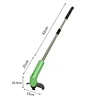 String Cutter Multifunctional Electric Grass Trimmer Portable Handheld Garden Tools Pruning Mini Lawn Mower for Grass New 4
