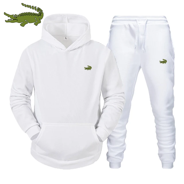 

2024 CARTELO High Quality Men's Suit Fashion Casual Tracksuit 2 Piece Hoodie Pullover Sports Clothes Sweatshirt Jogging Set