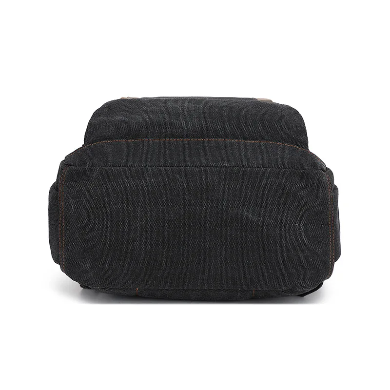 Casual Vintage Canvas Backpack for Men with Laptop Compartment