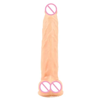 Giant Realistic Dildo for Woman Soft huge Big Dick Penis G Spot Vagina anus Masturbator Sex Toy for adult Sucker Anal Butt Plug 2