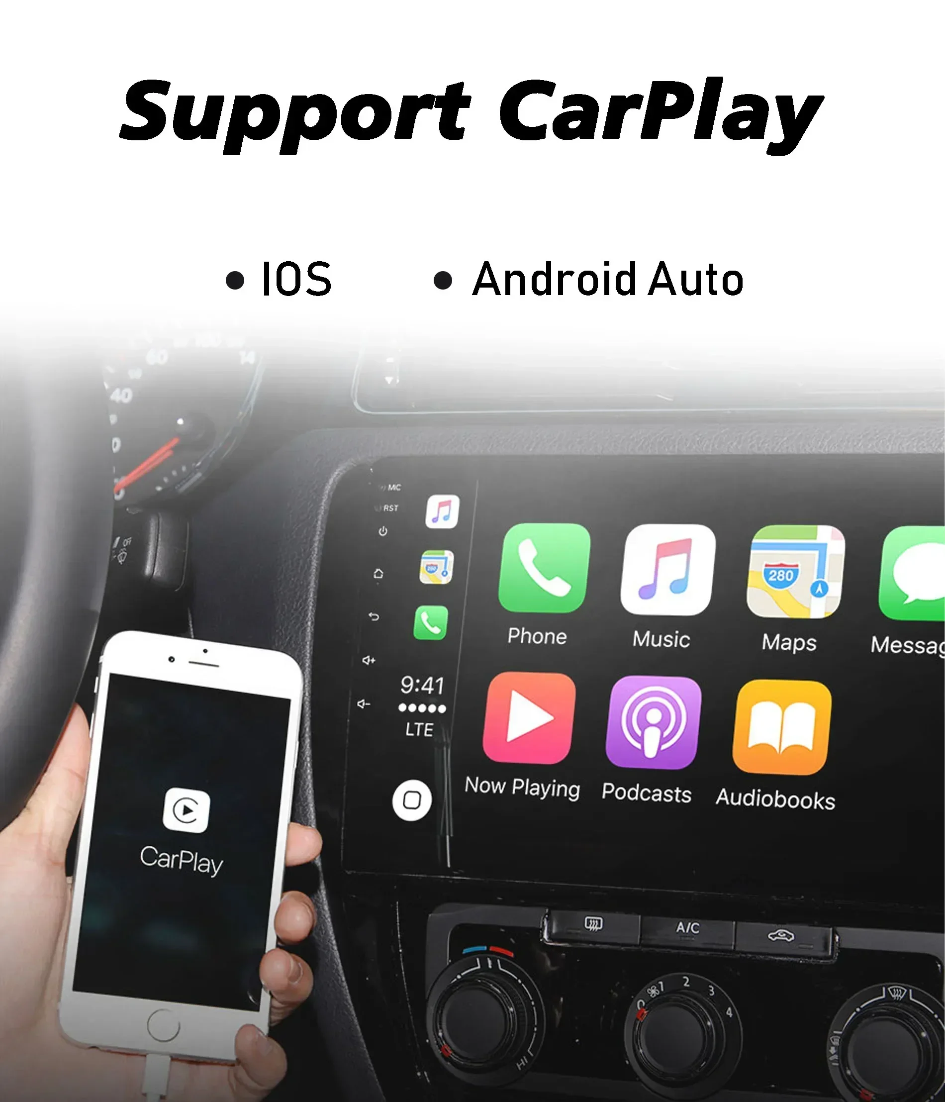 Car Multimedia Player Car Radio Car Radio For Alfa Romeo MiTo 2008-2Din Android Multimedia GPS Navigation Carplay Android Auto Autoradio Head Unit Stereo