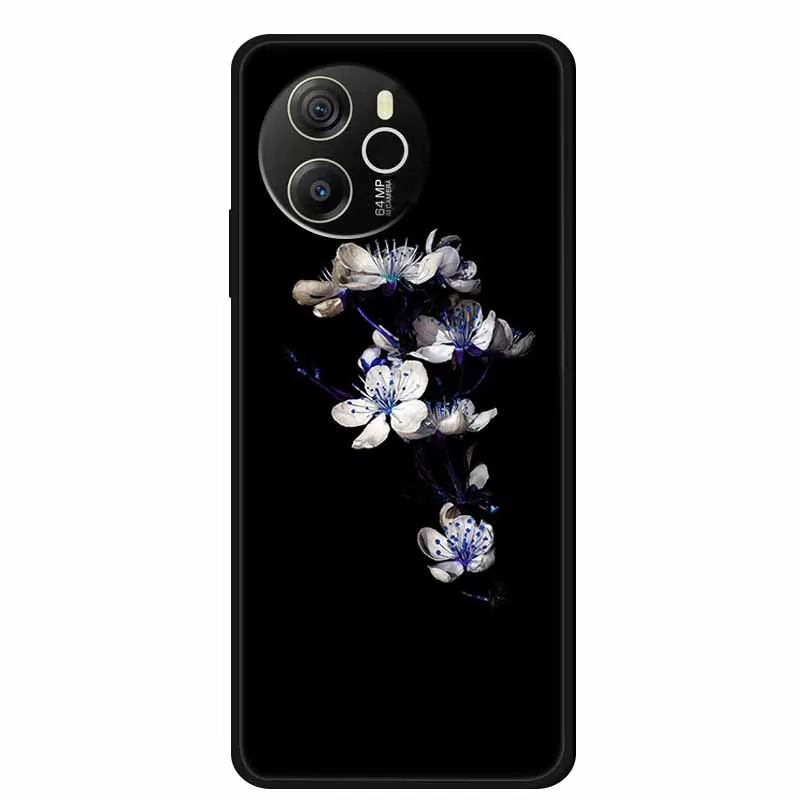 Enhanced Product Title:  
Premium Black Silicone Soft Back Cover Case - Sleek and Durable Phone Shell/Coque, 6.78