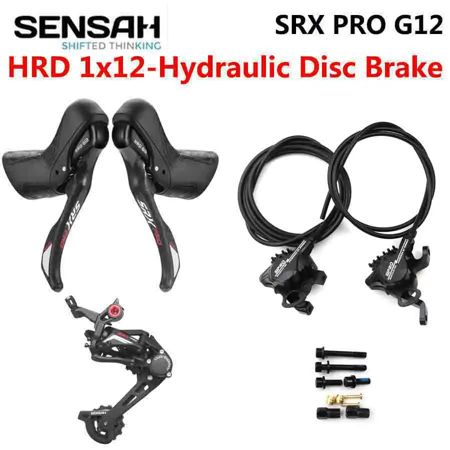 SENSAH SRX PRO HRD G12 1x12s Hydraulic Disc Brake Gravel