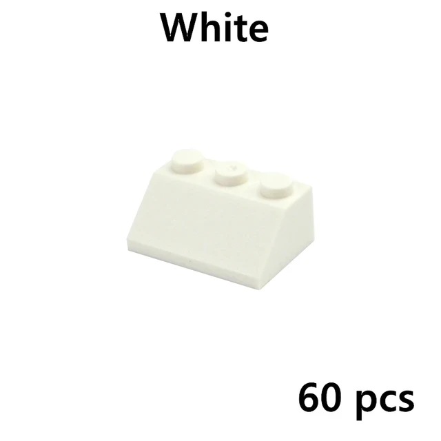 Creative Educational Building Block Roof Tile Slope - Thick Figure Assembly Toy Set