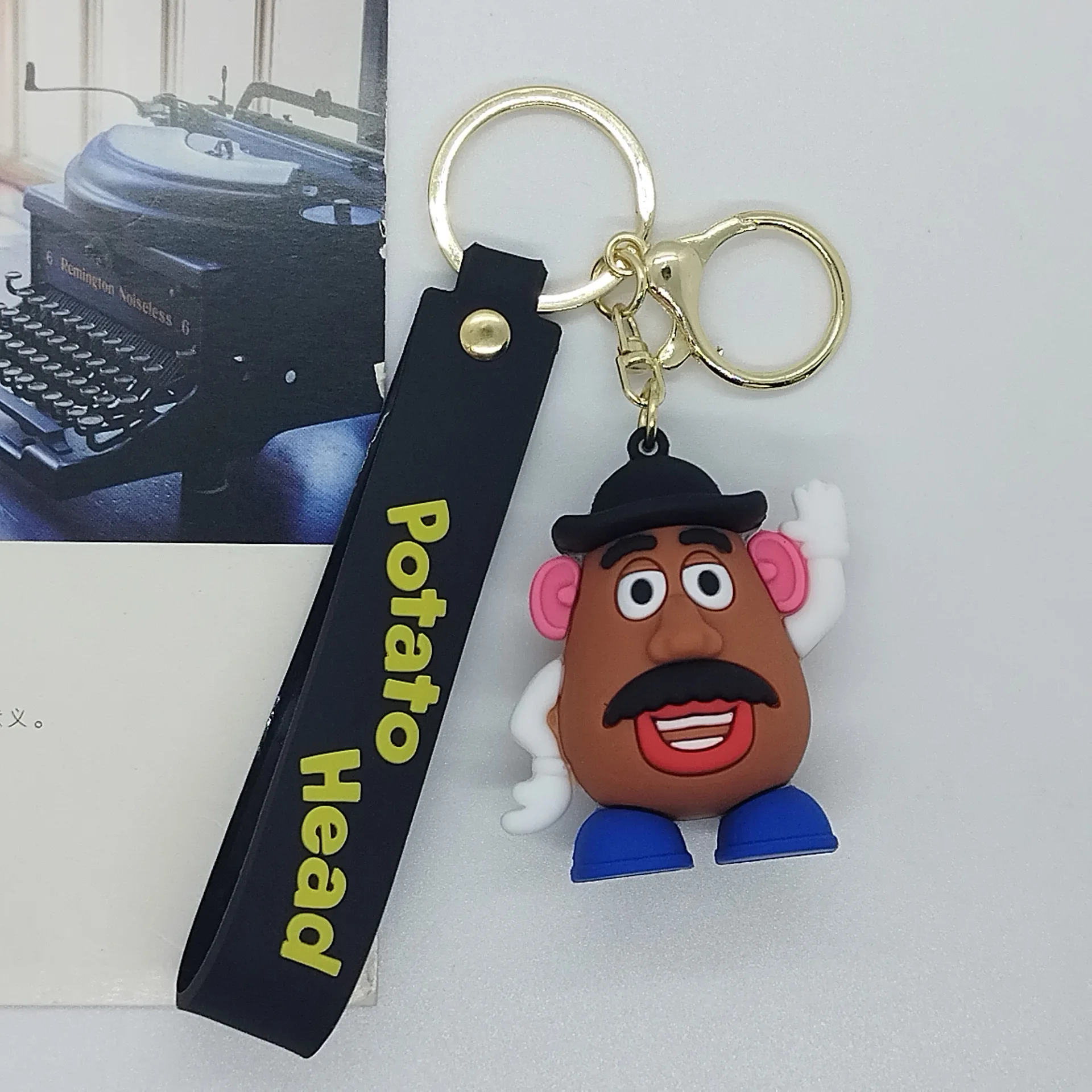 Disney Badge Cartoon Toy Story Keychain Cute Mrs.Potato Head Mr.Potato  Pendant Accessories Bag Decoration Christmas Present Gift - AliExpress