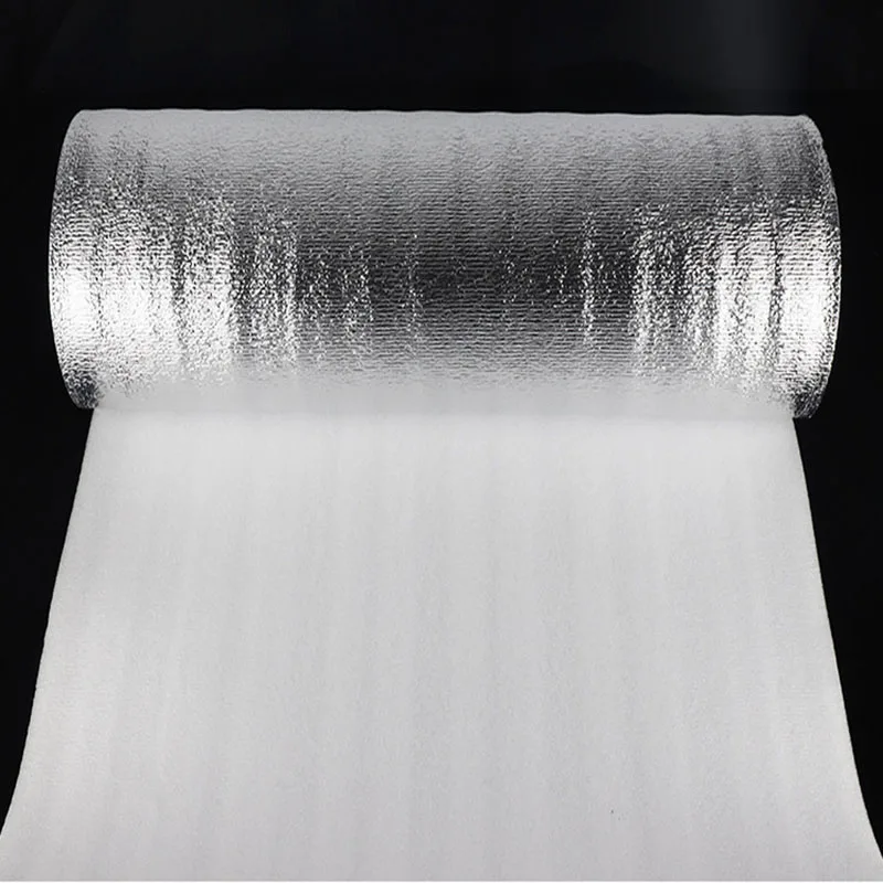 Rollo Aislamiento Térmico Para Radiador - Película Reflectante Aluminio, 10m X 0,5m X 3mm, Para Paredes Y Techos