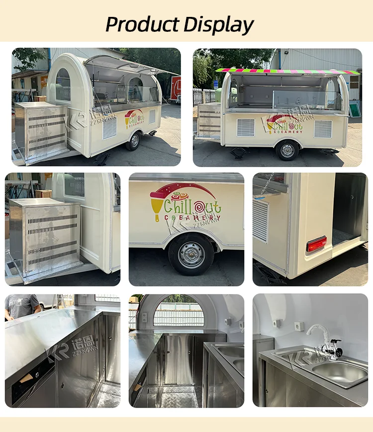 Europe Standard Food Truck Customized Outdoor Kitchen Pizza Breakfast Vending Van Street Fast Food Trailer Sd25e6fbc994d4b30a10aaf1184a7c2642