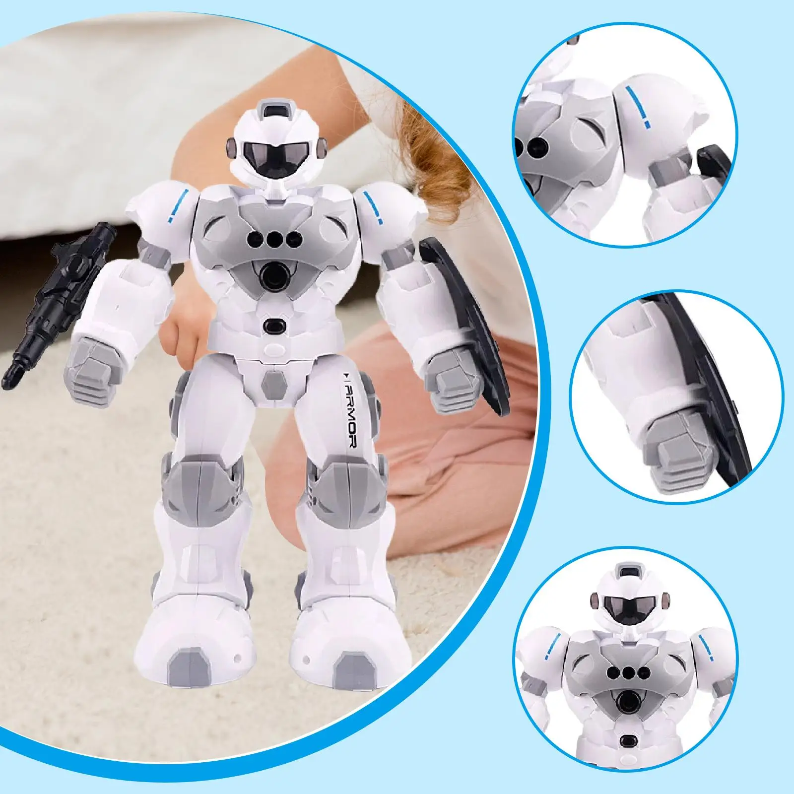 Robot Toys for Kids Remote Control Gesture Sensing Electric Birthday Gift Robot Toys for Kids Remote Control Gesture Sensing Electric Birthday Gift
