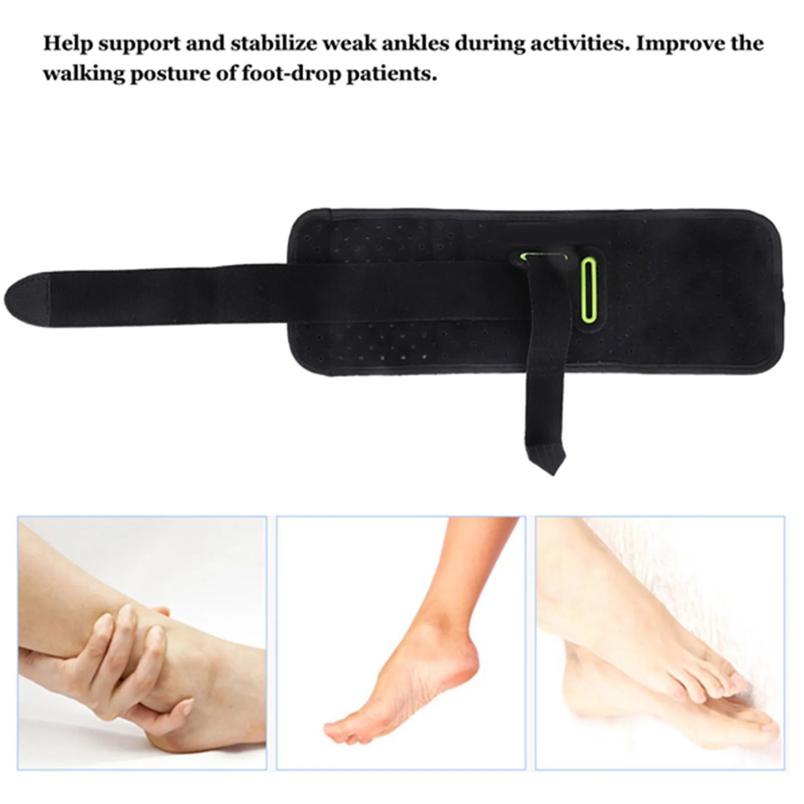1pcs Foot Drop Postural Corrector Adjustable Ankle Day Brace Support Feet Care Tool Plantar Fasciitis Night Splint