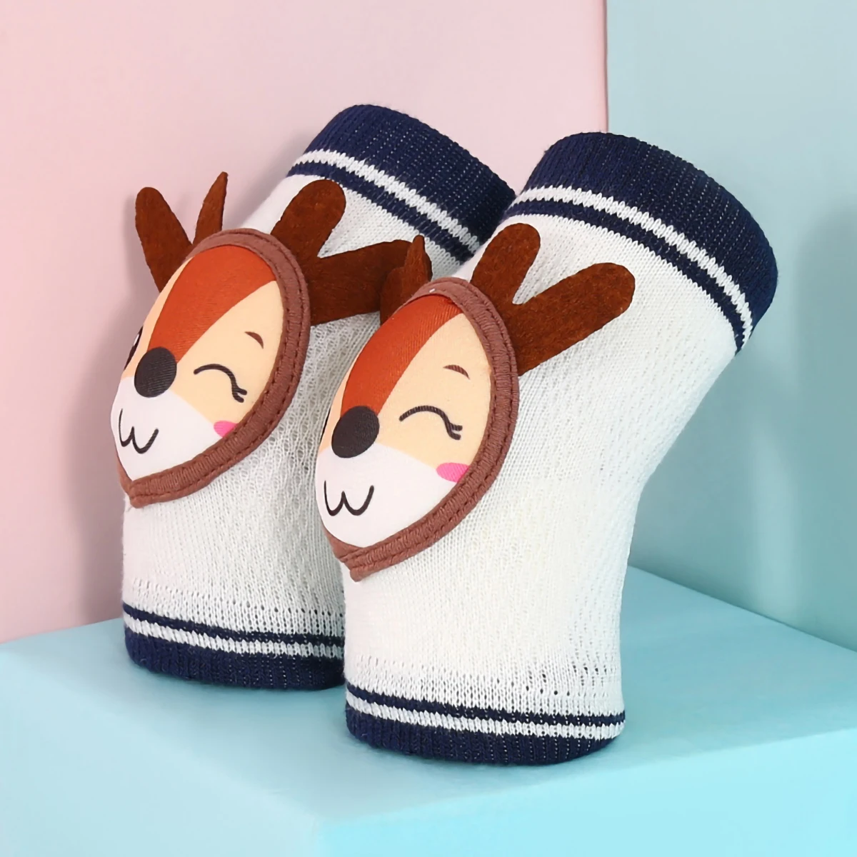 1 pairs of baby kneepads new children's toddler kneepads crawling artifact baby let go of stockings.