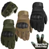 Full Finger Cycling Gloves Touch Screen Hard Knuckle Gloves for Motorcycle Hiking Climbing Lumbering Equipment Tactical Gloves 1