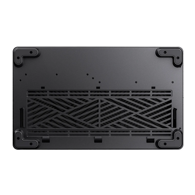 JONSBO TK-4 ATX 섀시 알루미늄 합금 프레임 블랙 하이퍼볼로이드 시뷰 섀시는 360도 수냉 시스템을 지원합니다. 블랙